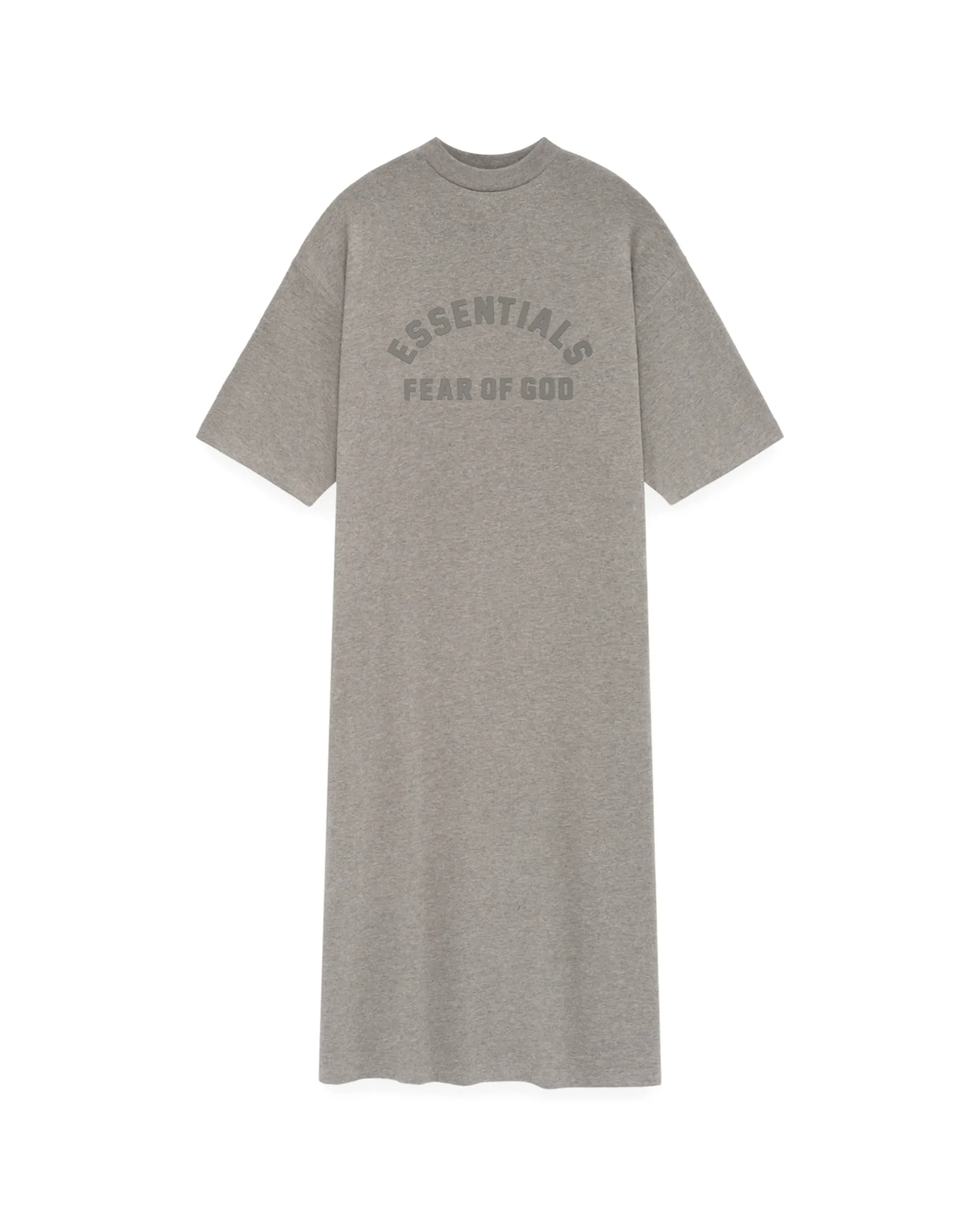 3/4 Sleeve Dress - Heather Grey