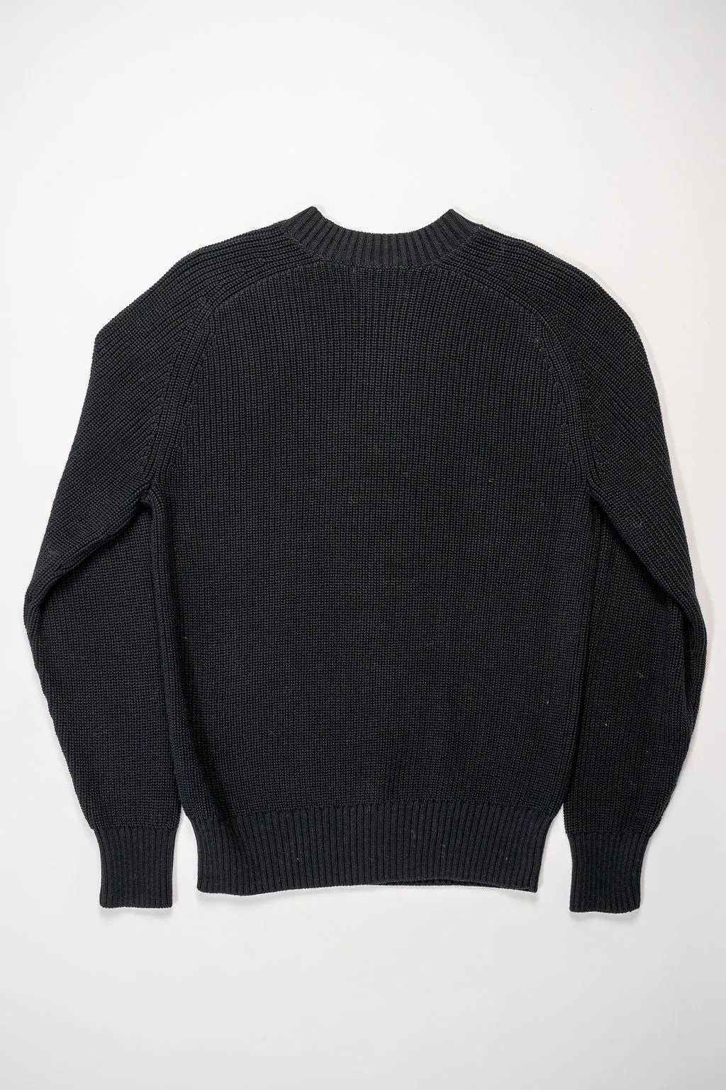 3sixteen Cotton Crewneck Sweater - Black