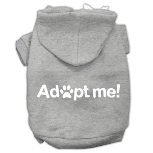 Adopt Me Screen Print Pet Hoodies Grey Size Xs (8)