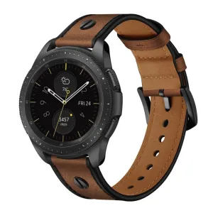 Amazfit GTR 2 Leather Strap with Screw (Dark Brown)