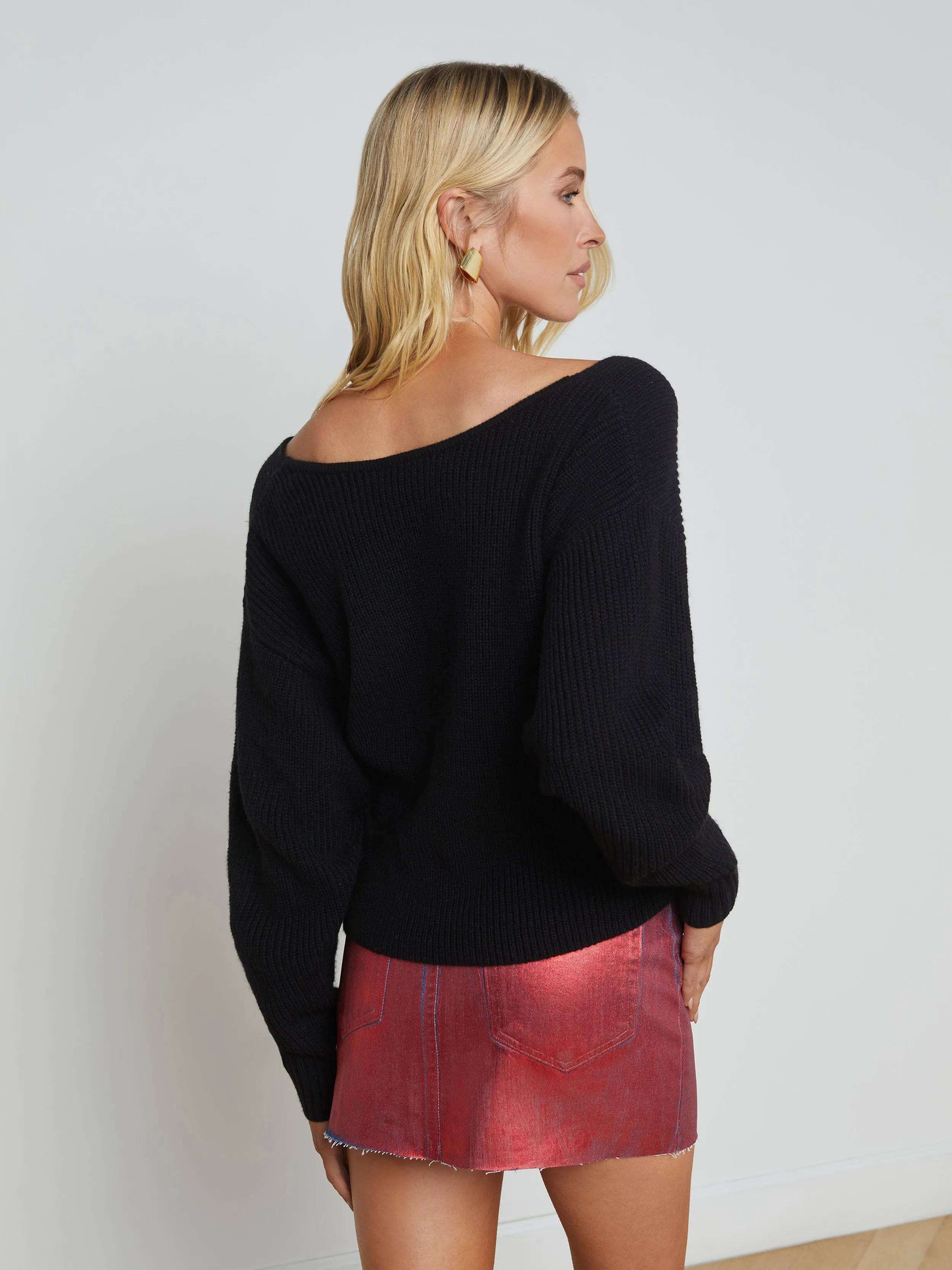 Antonella Crossover Sweater