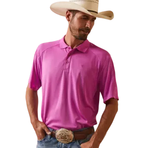 Ariat Men's Dk Orchid Ac Polo