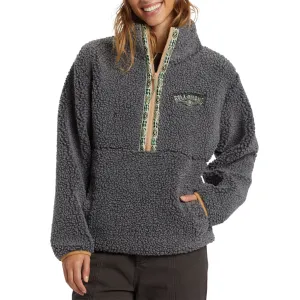 Billabong Women's Horizon Half-Zip Fleece Pullover Sweatshirt