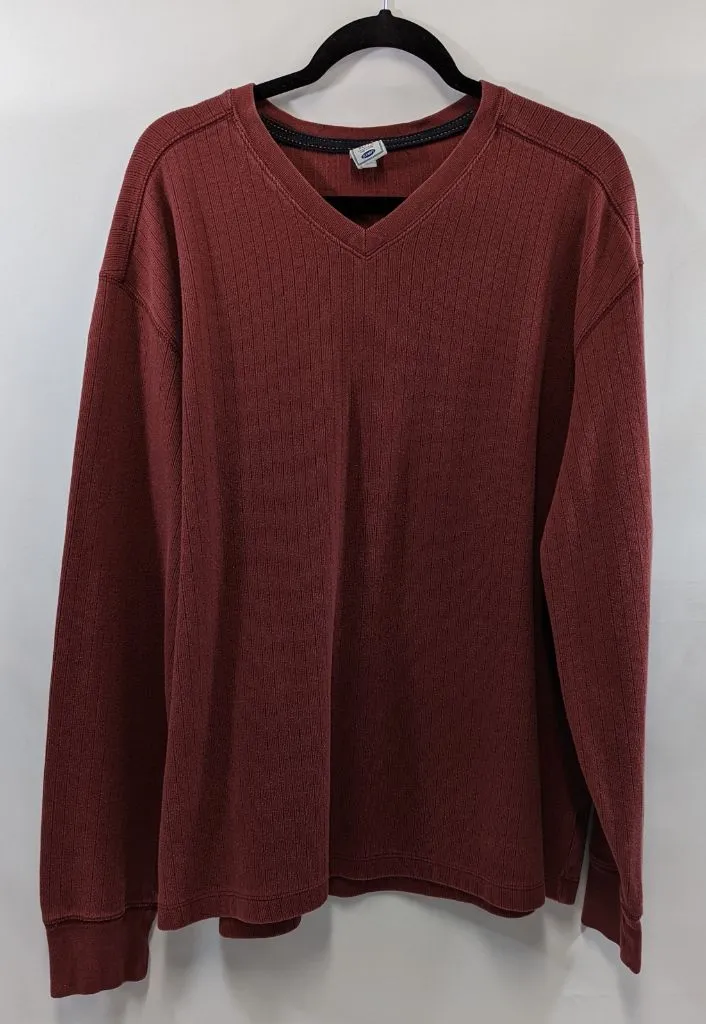 Burgundy Old Navy Long Sleeve Shirt