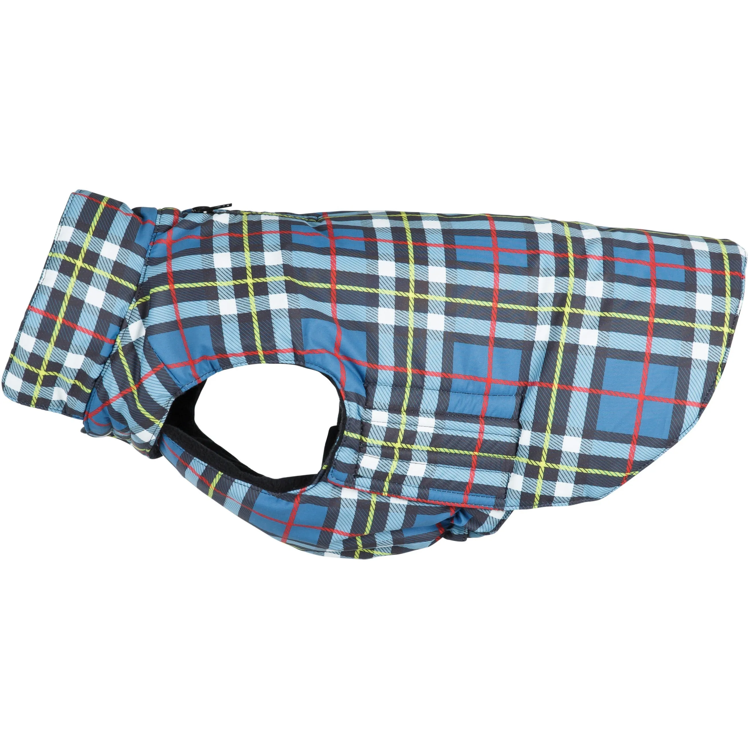 Charly Printed Waterproof Dog Coat in Tartan