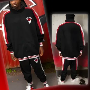 ^CHI-TOWN BULLIES^ LUXURY TRACK SUITS (CUT & SEW) (EMBROIDERED LOGOS)