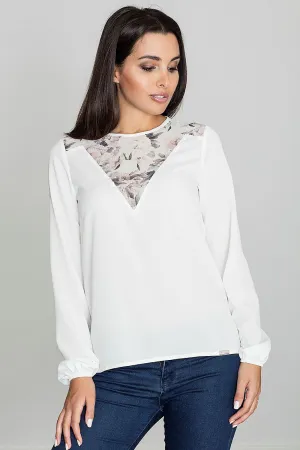 Chic Neckline Blouse