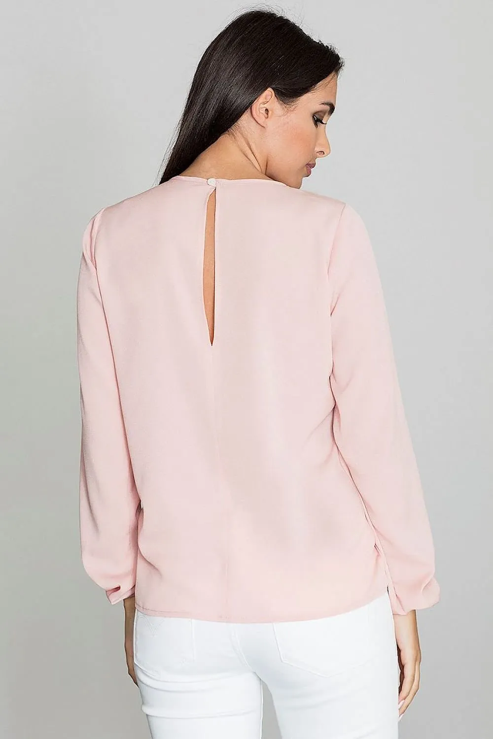 Chic Neckline Blouse