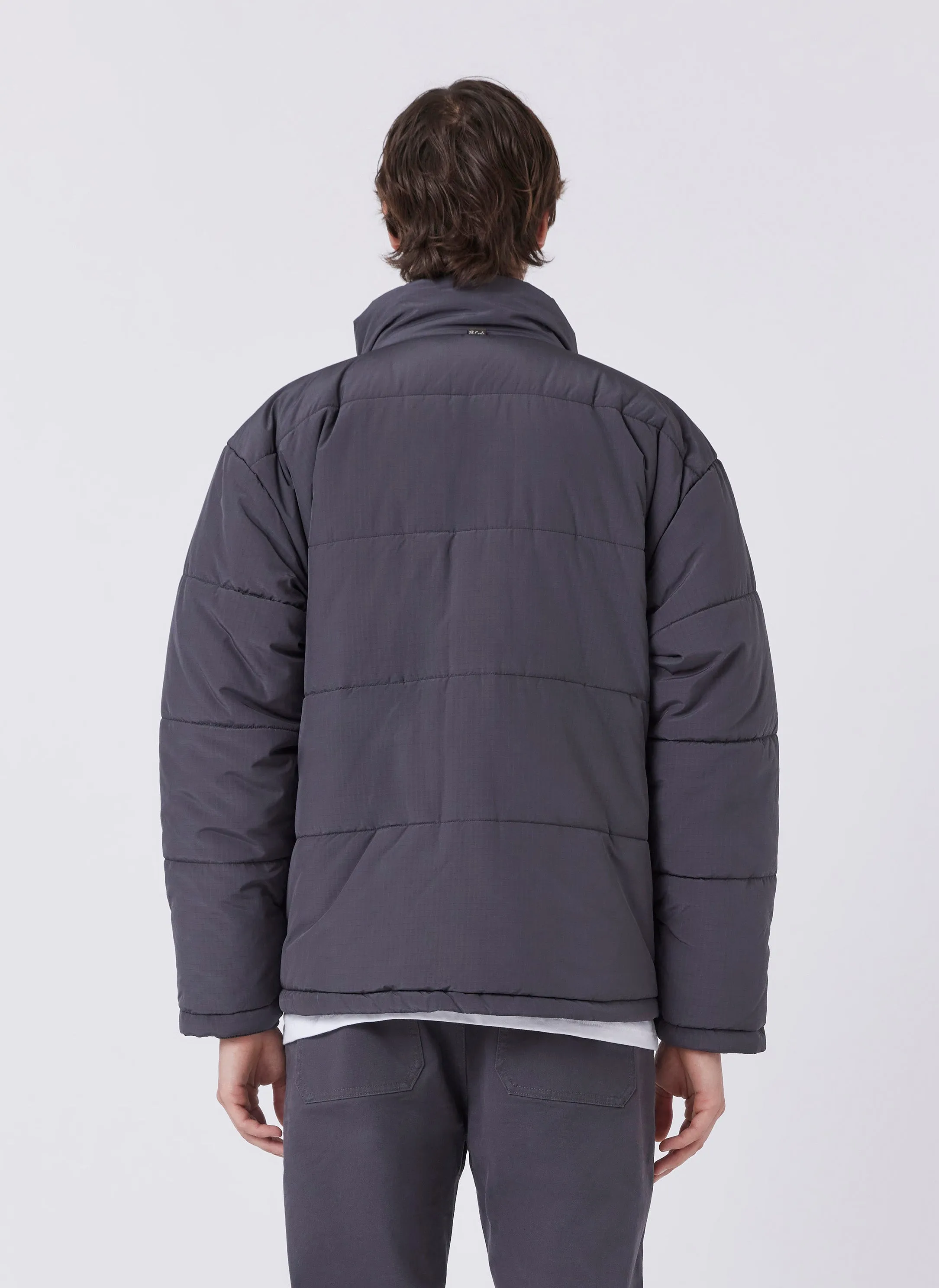 Climate Puffer Jacket Black Ripstop