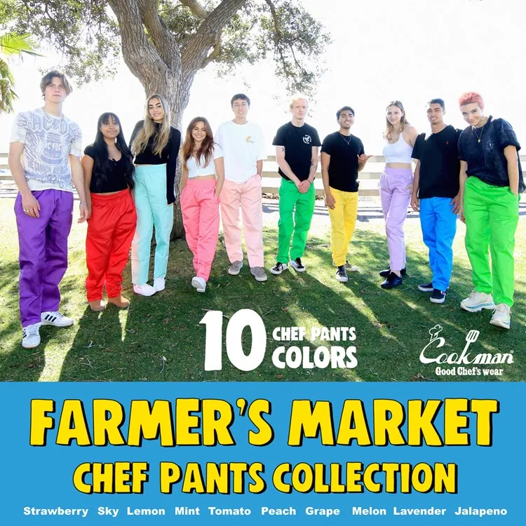 Cookman Chef Pants - Sky