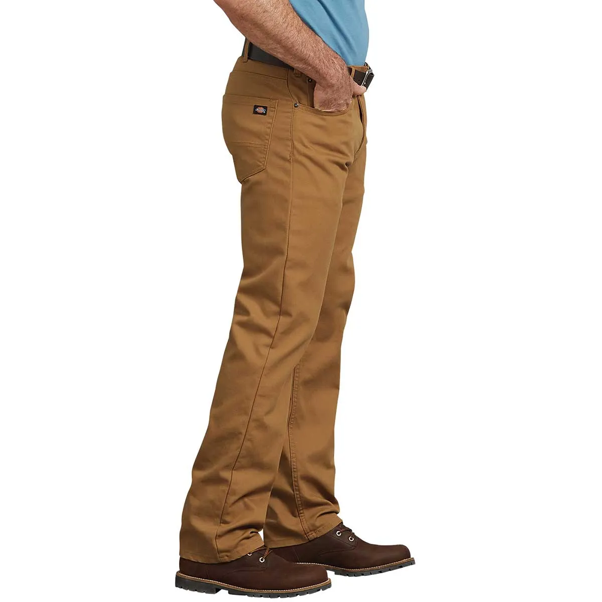 Dickies FLEX Regular Fit Straight Leg Tough Max Duck 5-Pocket Pants