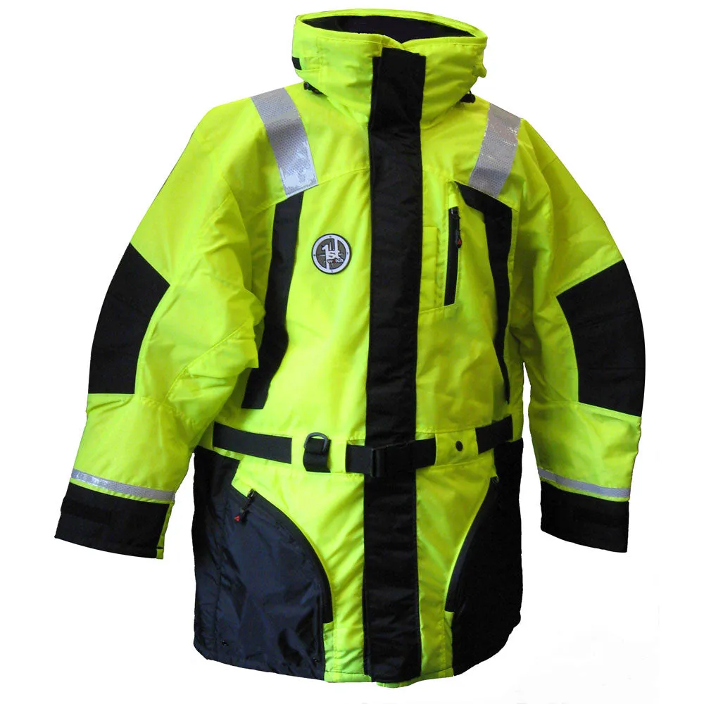 First Watch AC-1100 Flotation Coat - Hi-Vis Yellow - Small [AC-1100-HV-S]