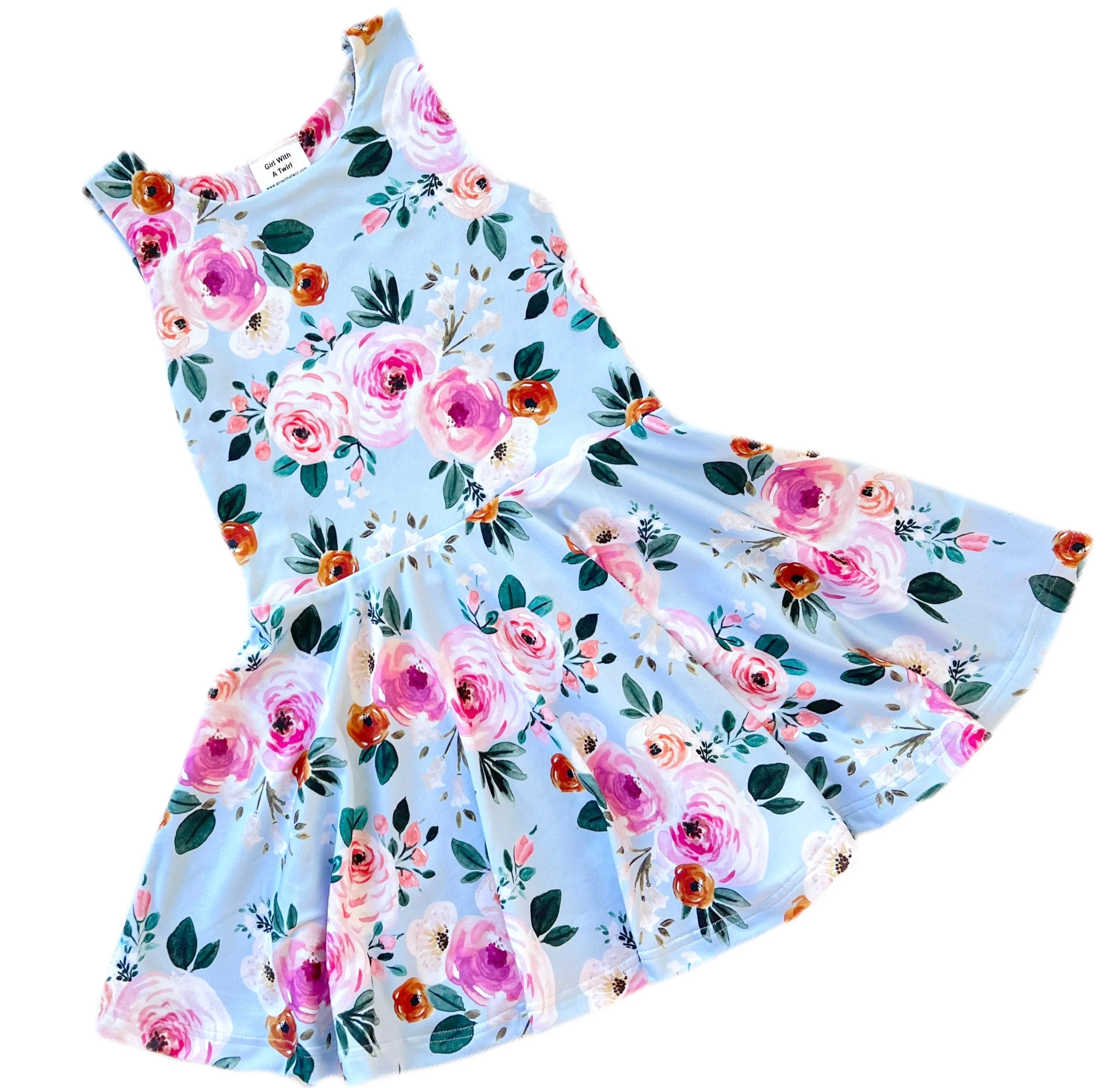 Garden Party Floral Twirl Dress