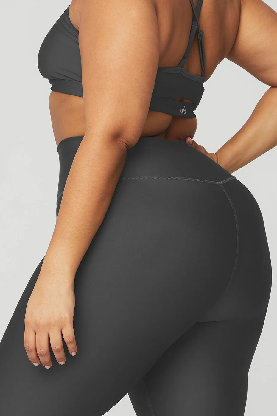 High-Waist Airlift Legging - Anthracite