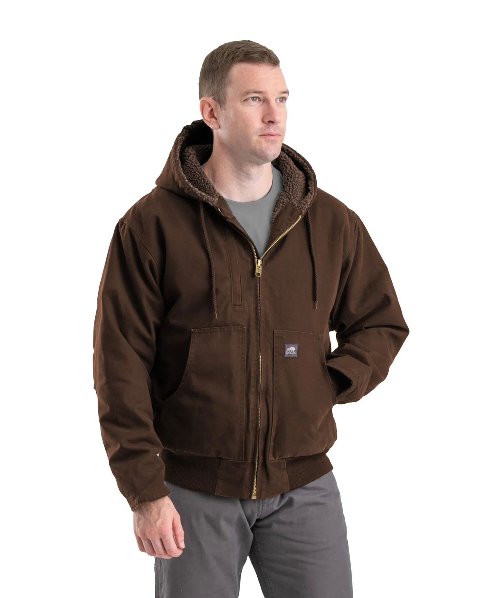 Highland Flex180® Washed Duck Hooded Work Jacket