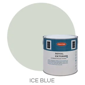 Ice Blue Royal Exterior Wood Finish