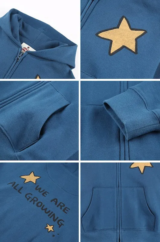 Jelly Mallow Star Zip Hoodie