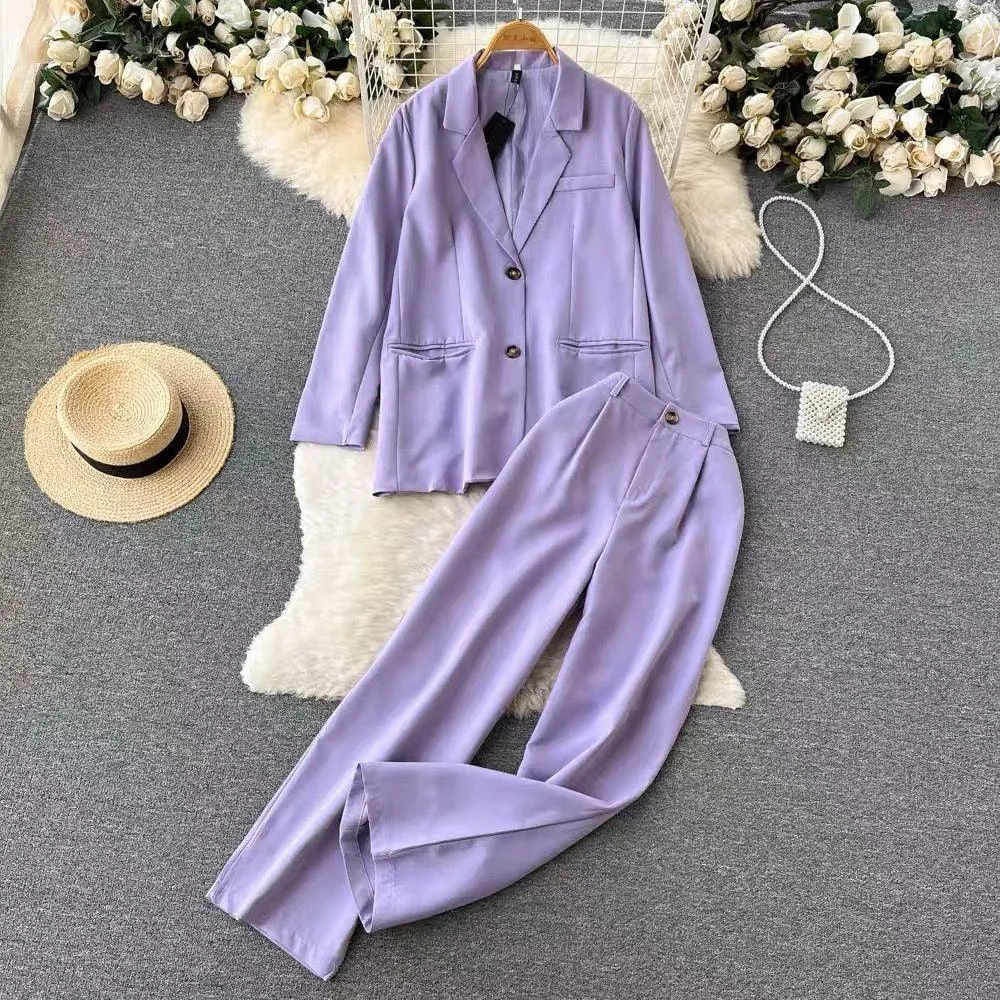 Lilac Statement Suit Set