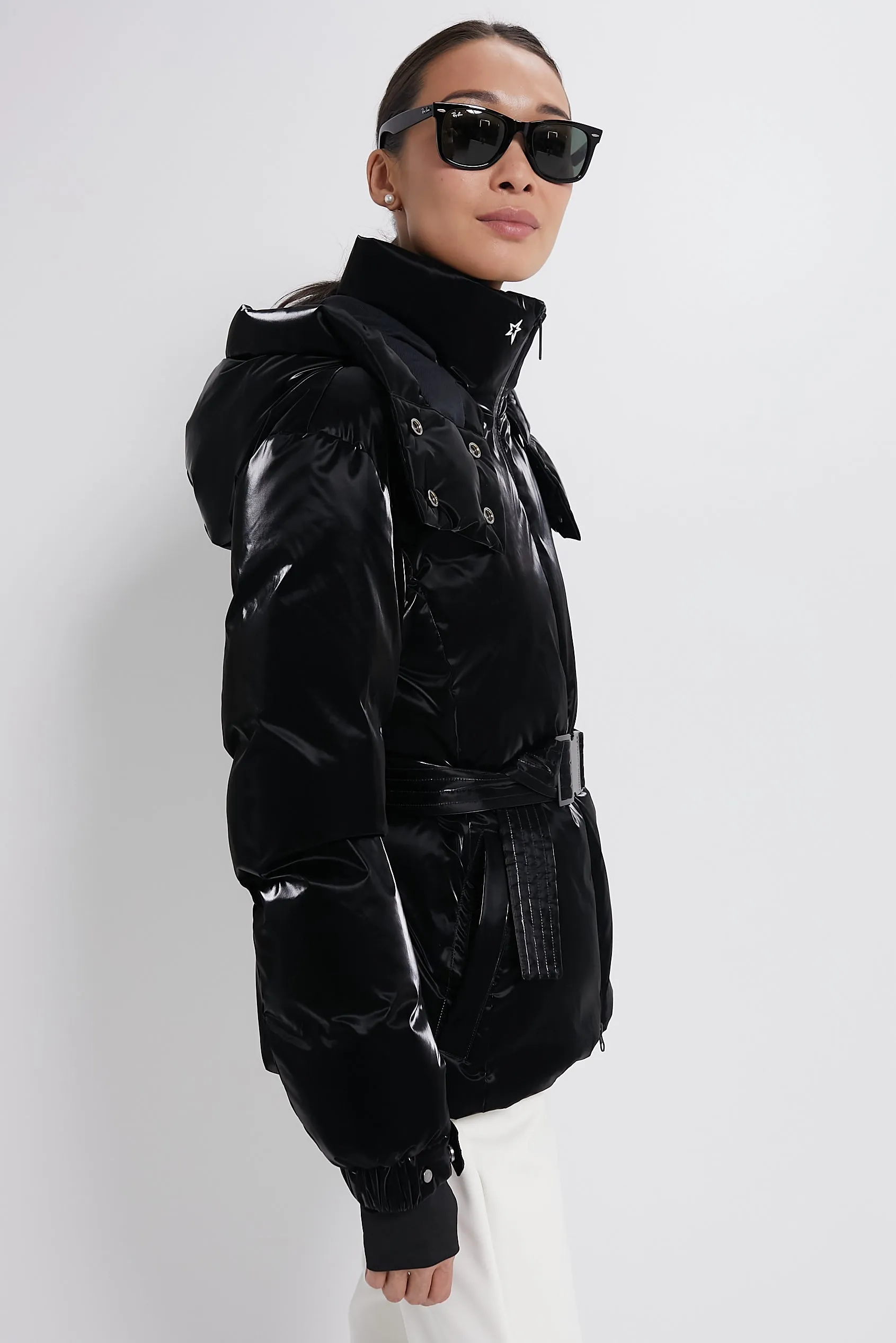 Liquid Black Candice Ski Parka