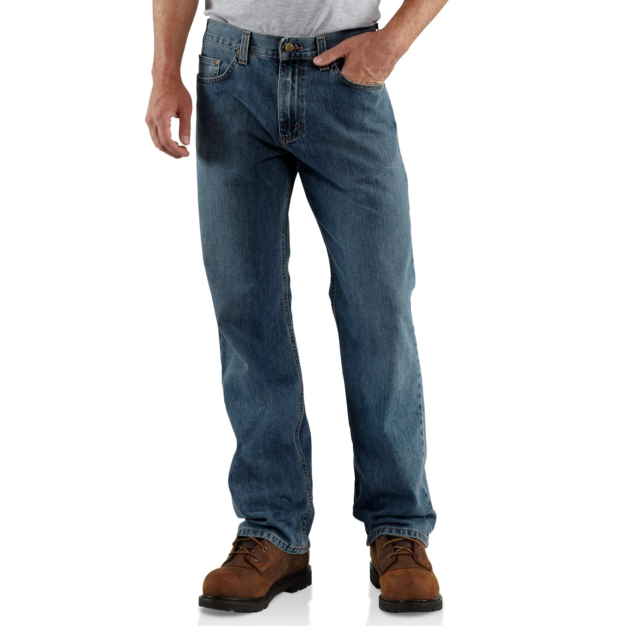 Loose/Original-Fit Straight-Leg Jean