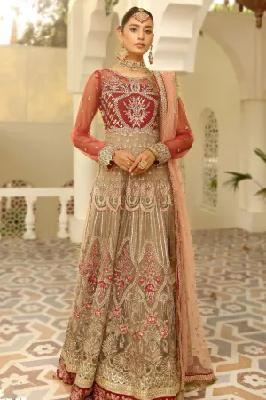 Maryam's Unstitched 3 Piece Gold Formal Vol-09  Collection'2022-MG-95