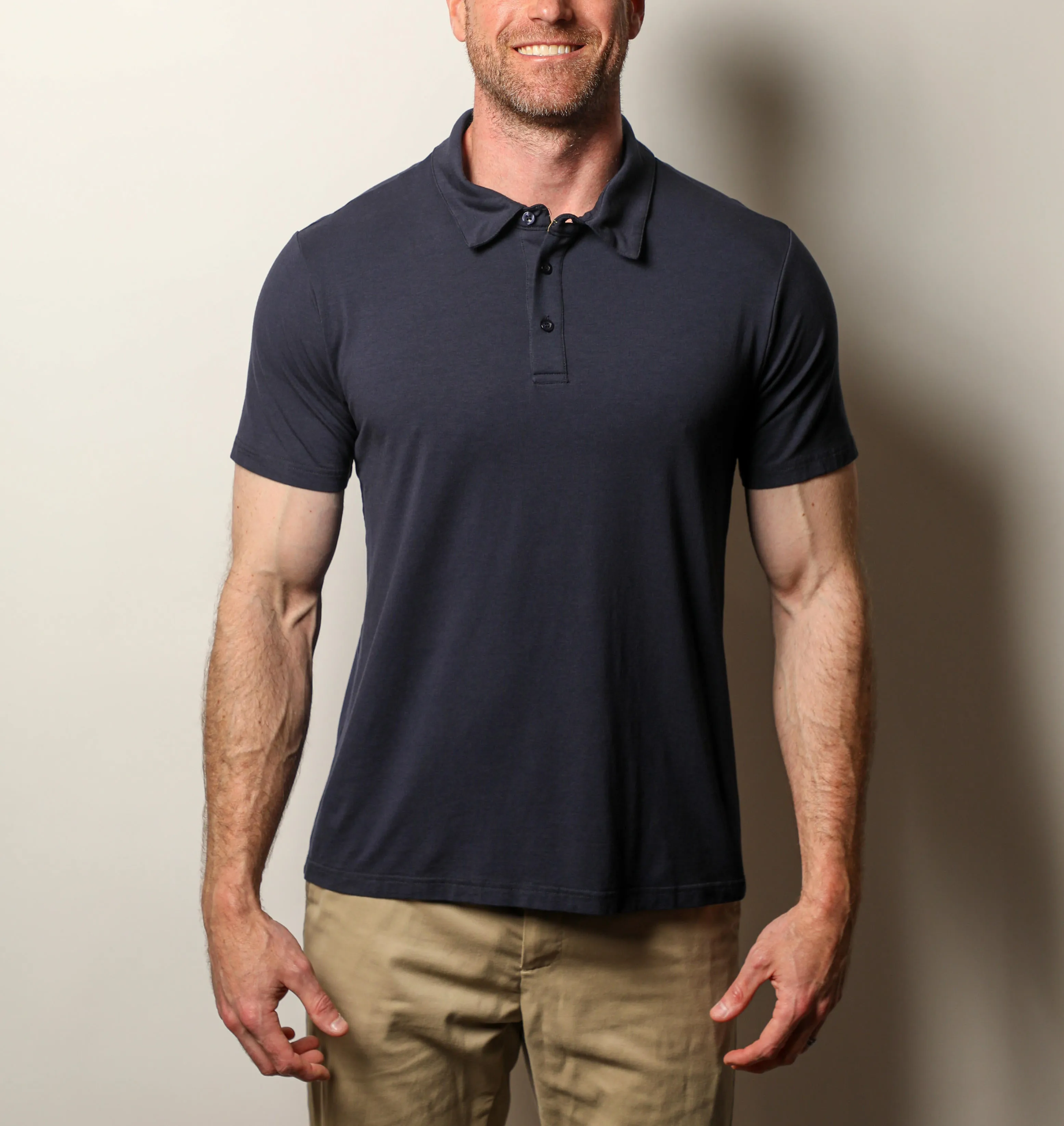 Men's Bamboo Golf Shirt UPF 50 , Fairview Collection