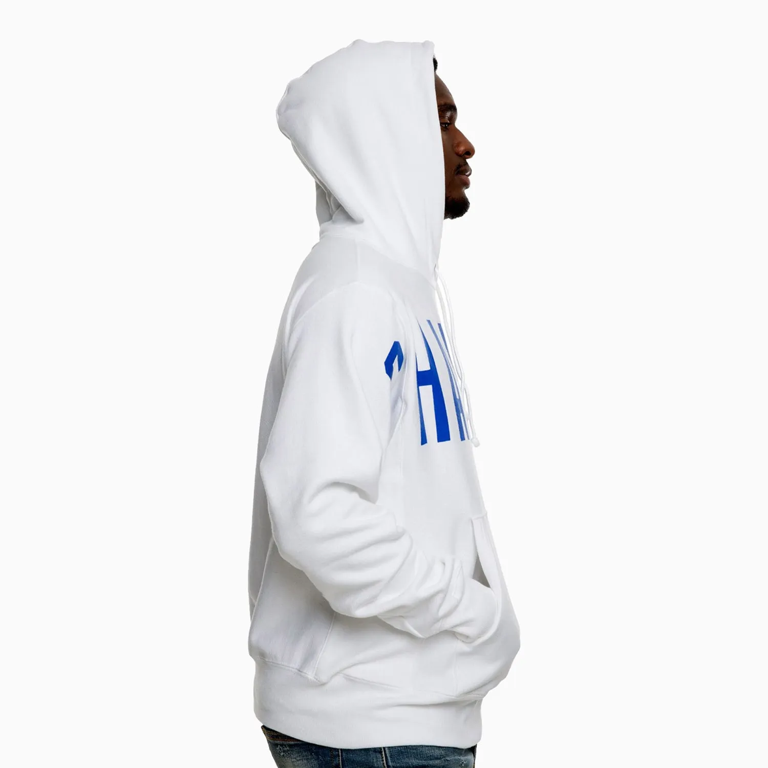 Men's Reverse Weave Pull Over Hoodie