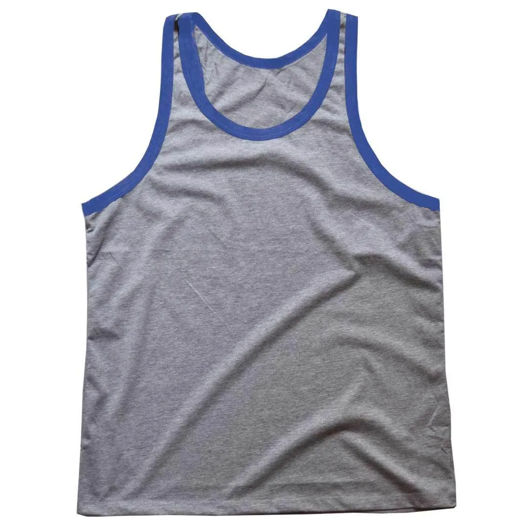 Men's Solid Threads Tank Top