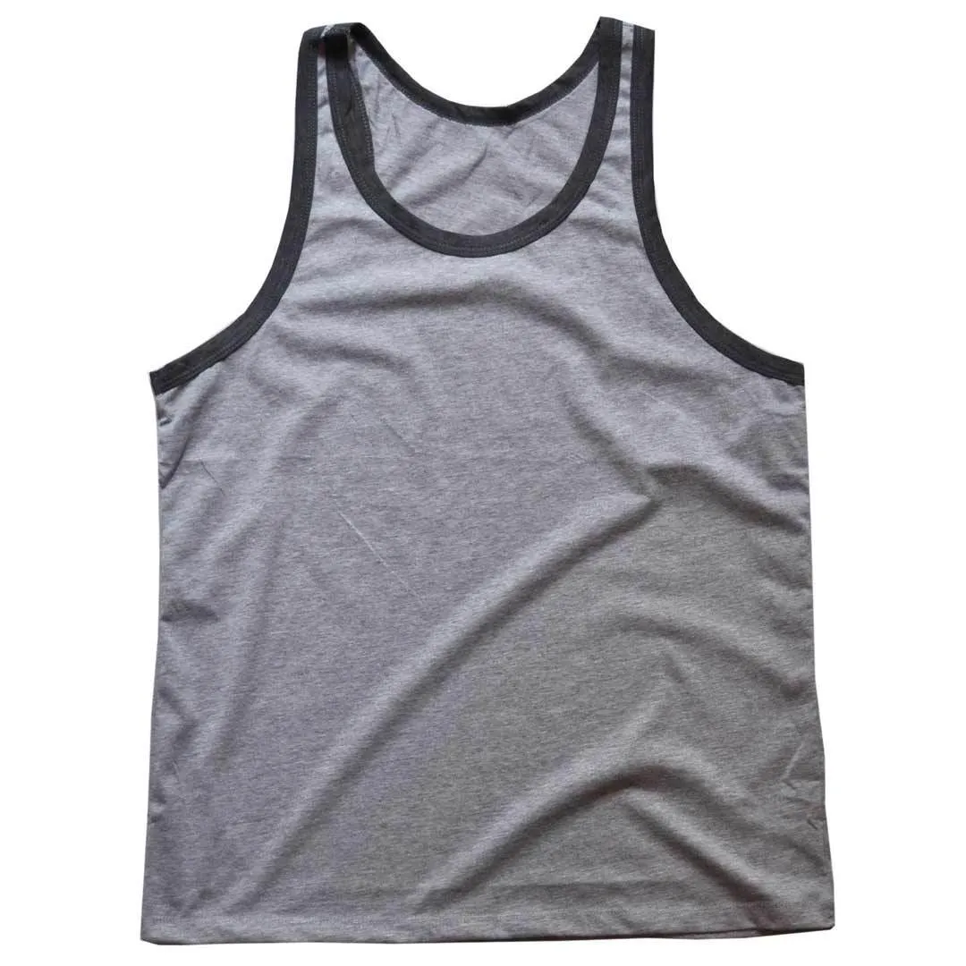 Men's Solid Threads Tank Top