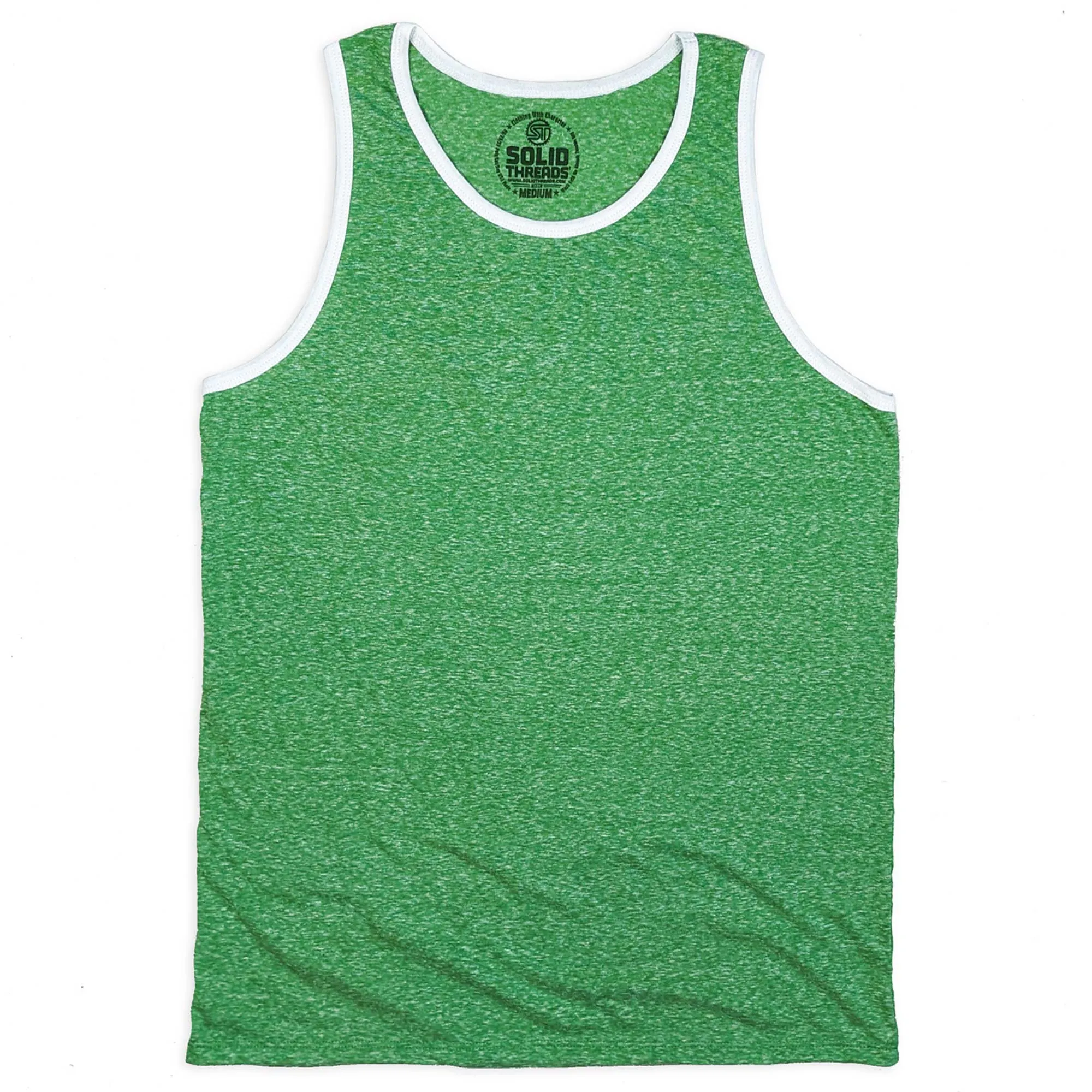 Men's Solid Threads Tank Top