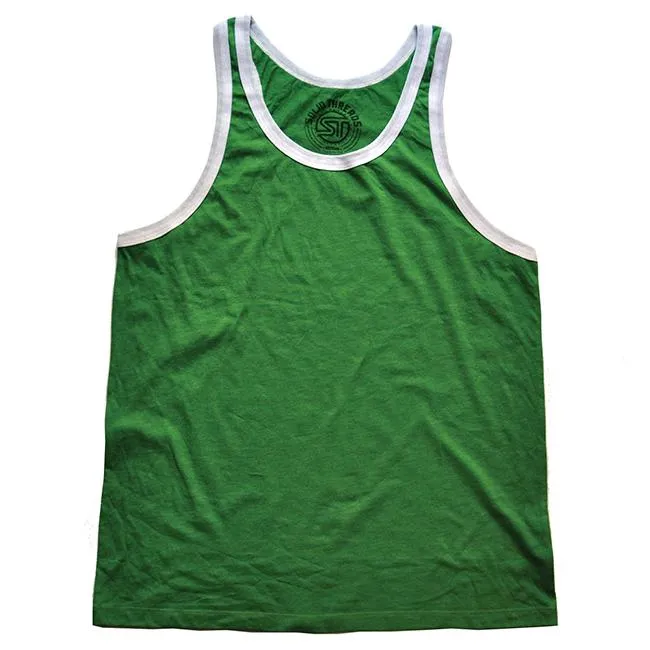 Men's Solid Threads Tank Top