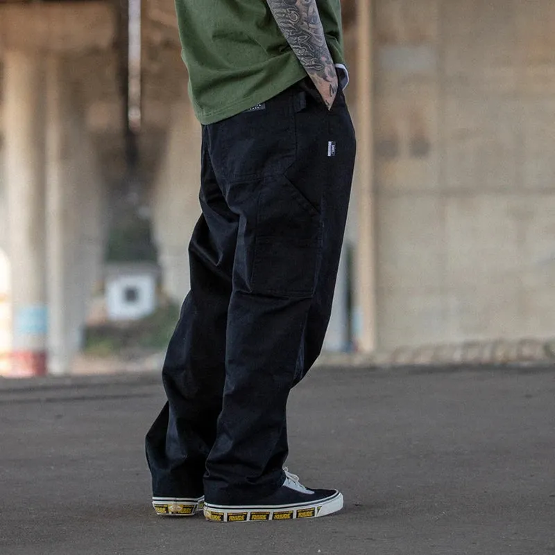 Multi-pocket Cargo Pants Men Streetwear Loose Straight Casual Baggy Pant