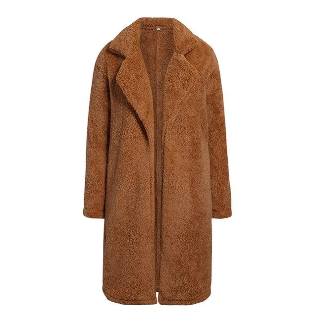 Over The Top Faux Fur Coat