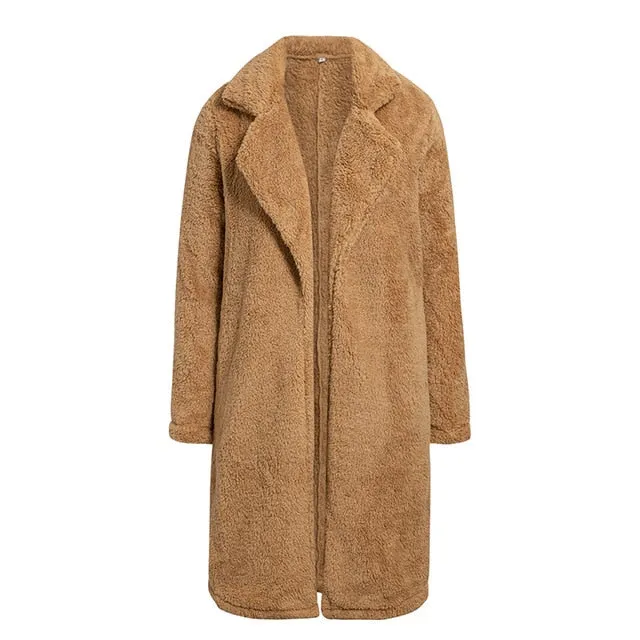 Over The Top Faux Fur Coat