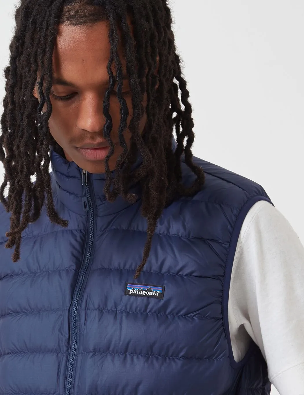 Patagonia Down Sweater Vest - Classic Navy Blue