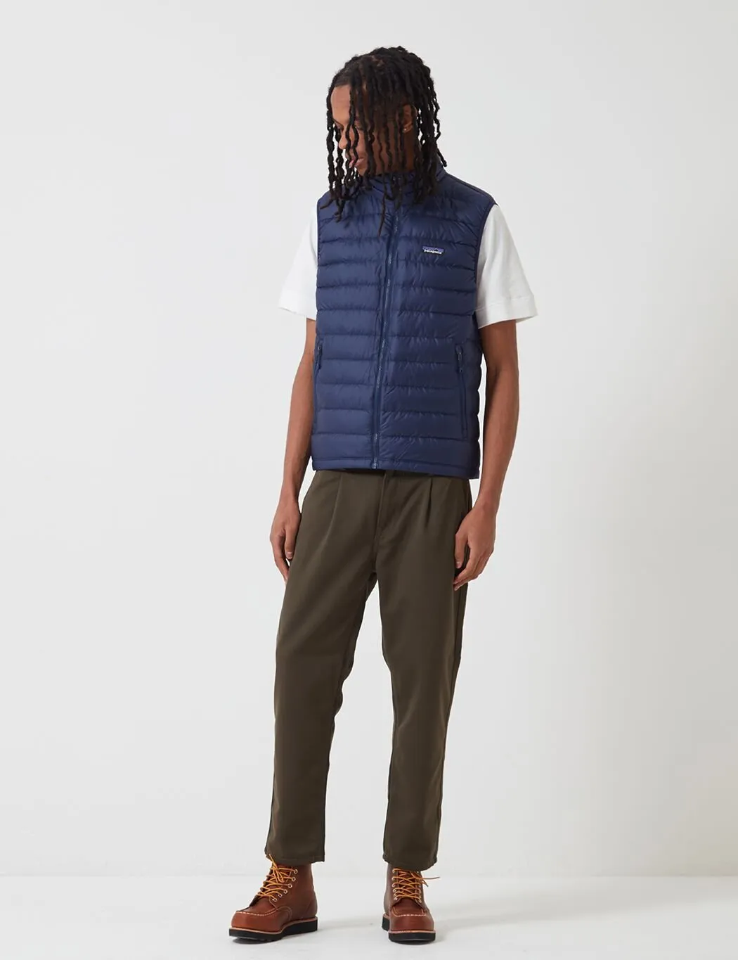 Patagonia Down Sweater Vest - Classic Navy Blue