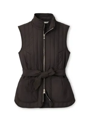 Peter Millar - Women's Scout Quilted Travel Vest - Peppercorn