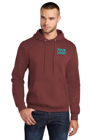 Port & Company Core Fleece Custom Hoodies, Maroon