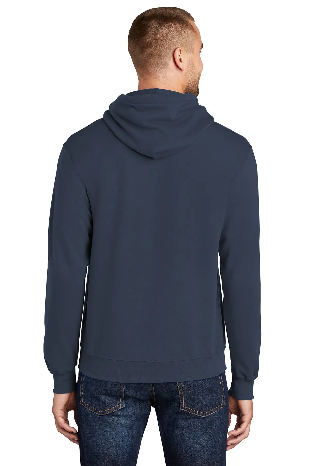 Port & Company Core Fleece Custom Hoodies, Navy