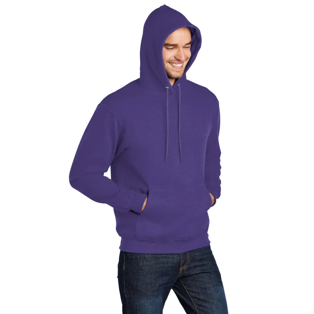 Port & Company® Core Fleece Pullover Hooded Sweatshirt - Purple