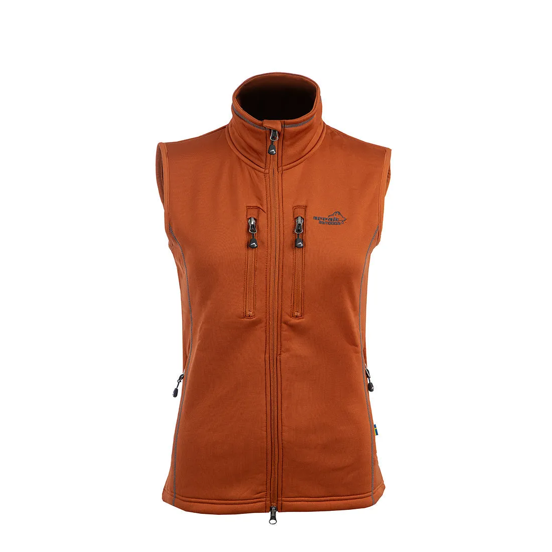 Power Fleece Lady Vest (Burnt Orange)