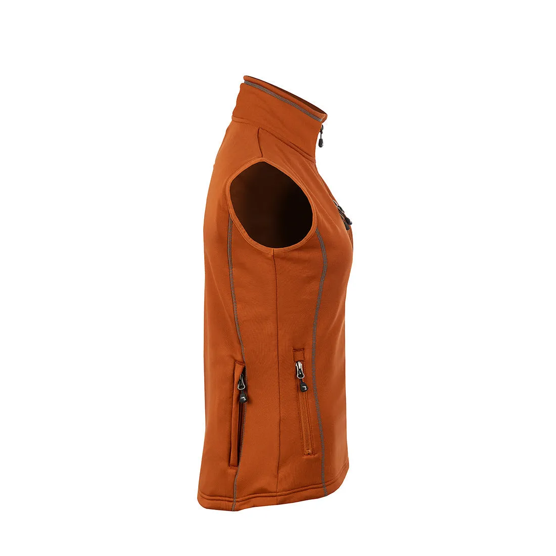 Power Fleece Lady Vest (Burnt Orange)