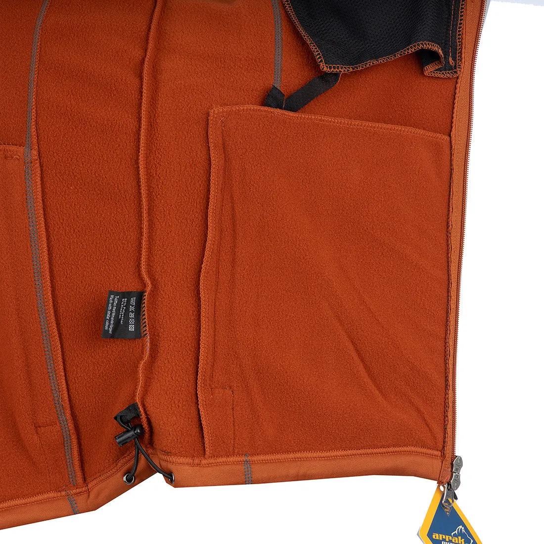 Power Fleece Vest Men (Burnt Orange)