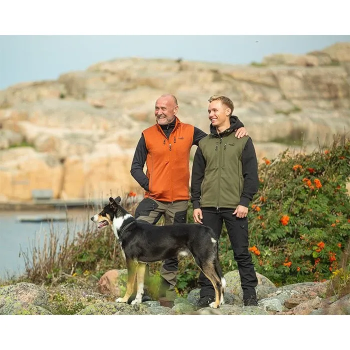 Power Fleece Vest Men (Burnt Orange)