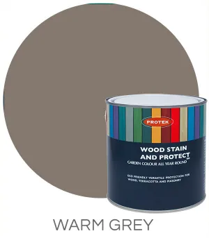 Protek Wood Stain & Protect - Warm Grey