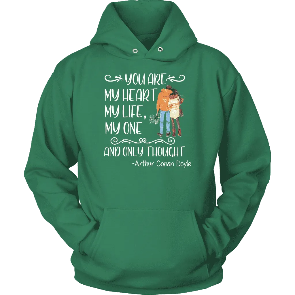 "My heart my life" Hoodie