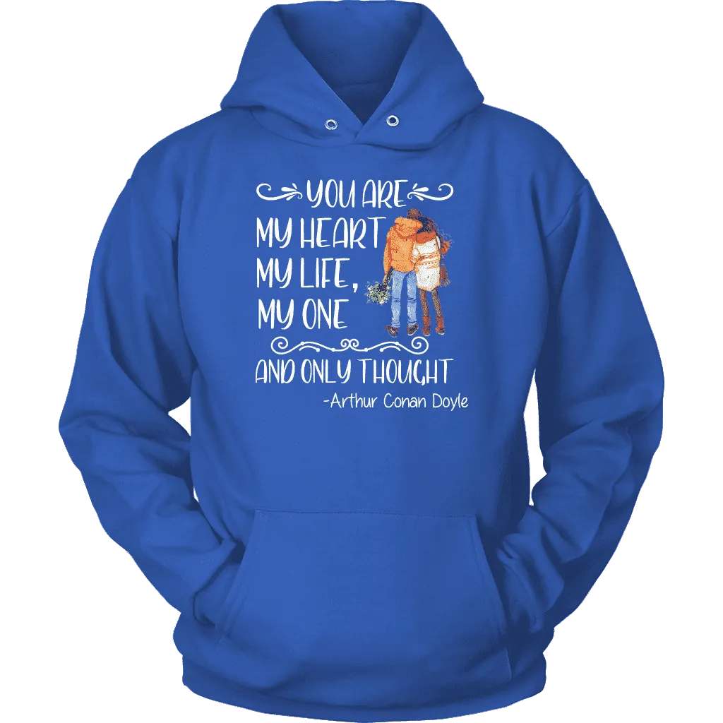 "My heart my life" Hoodie