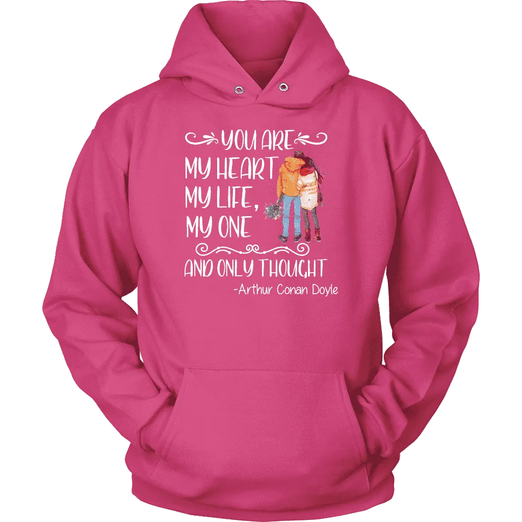 "My heart my life" Hoodie