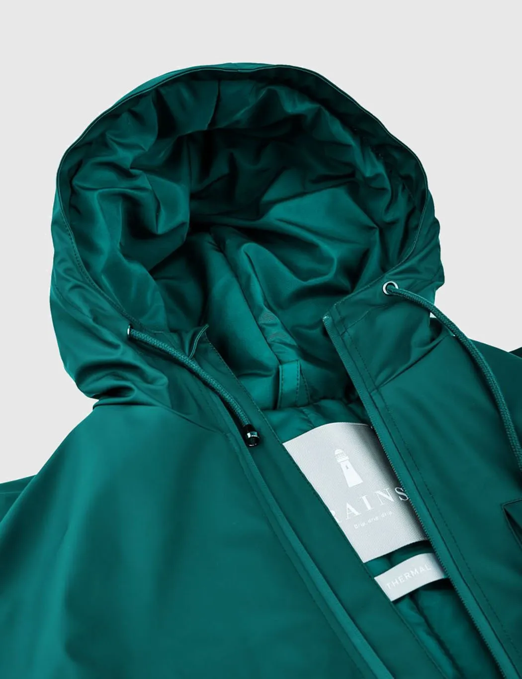 Rains N3 Parka - Dark Teal