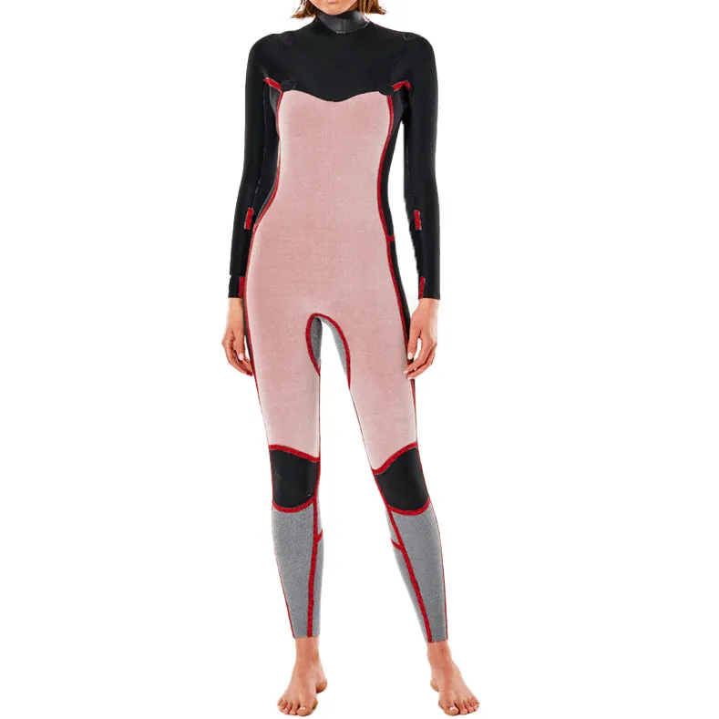 Rip Curl Women's Dawn Patrol 3/2 Chest Zip Wetsuit